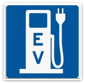Electric vehicle charging station image