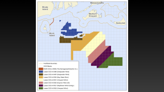Offshore wind map