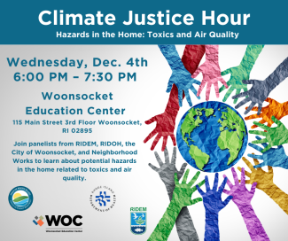 Climate Justice Hours flyer