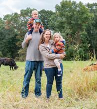 Pat and Kelly McNiff with their 2 kids